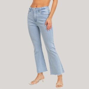 Just Black Denim U.S.A. HR Kick Flare Jeans